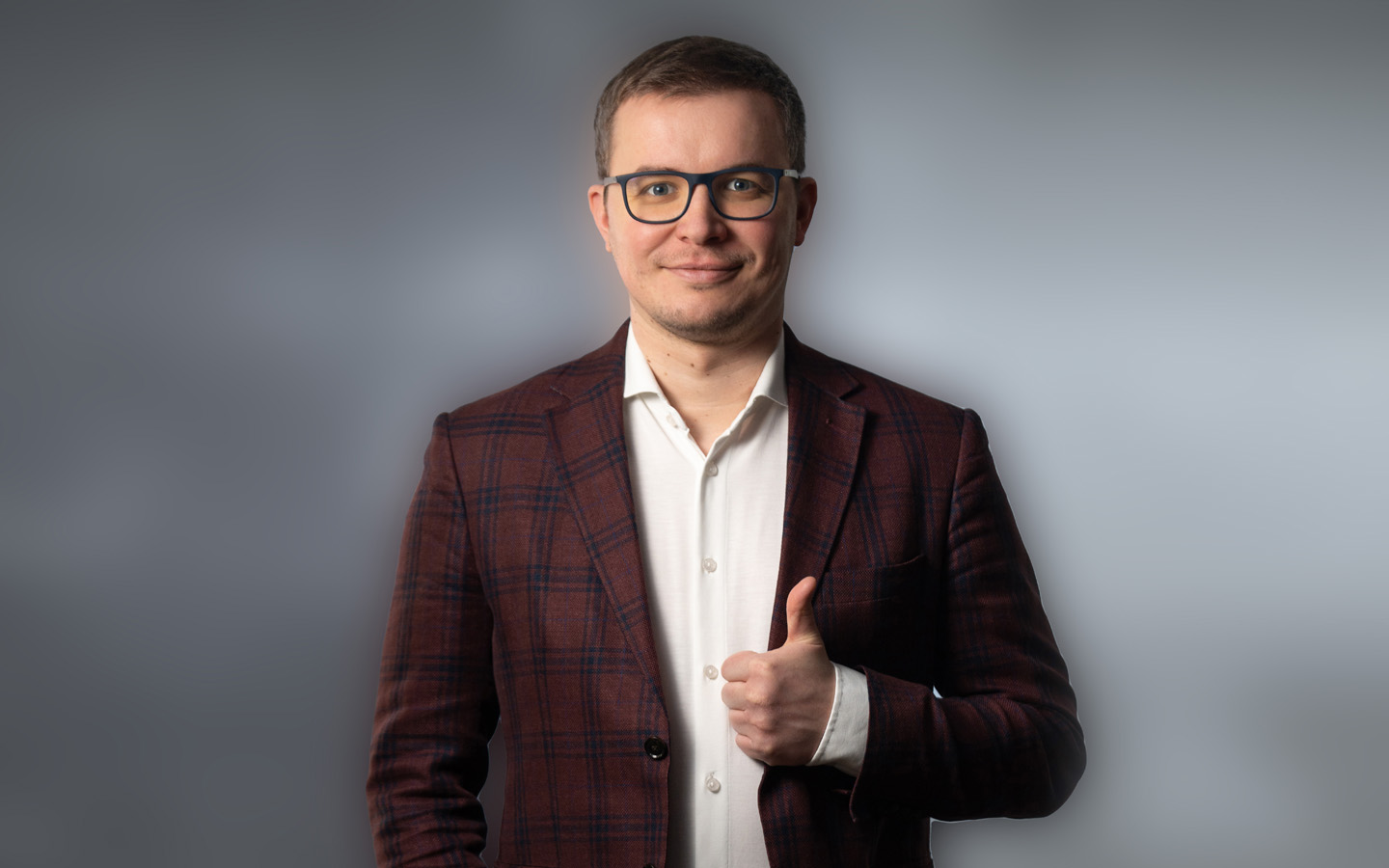 Marek Kaczyński podczas spotkania z mieszkańcami Gminy Dobra